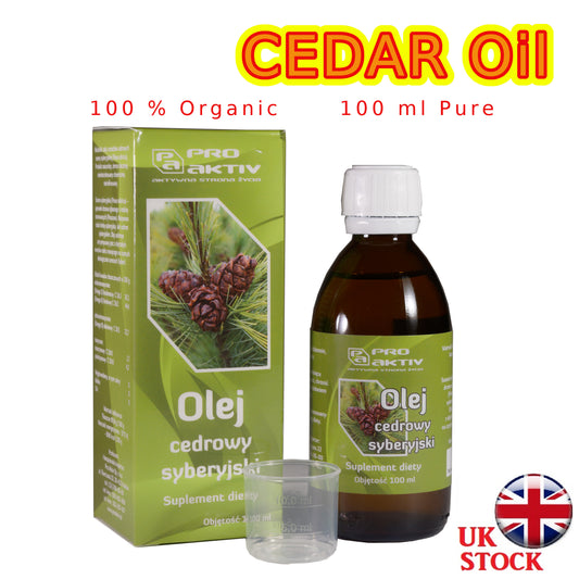 Cedar Oil 100% Pure Organic 100 ml