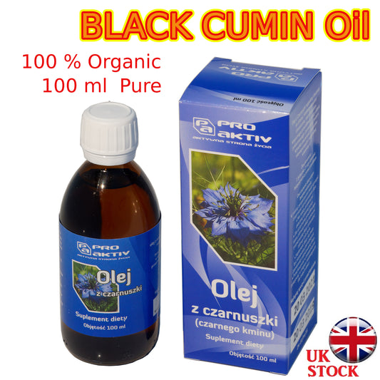 Black Cumin Oil 100% Pure Organic 100 ml