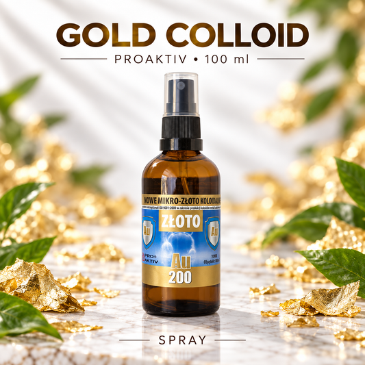 ProAktiv Colloidal Gold Spray Au200 20ppm – 100ml