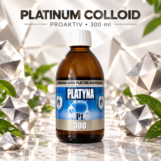 ProAktiv Non-Ionic Colloidal Platinum Pt50 5ppm – 300ml