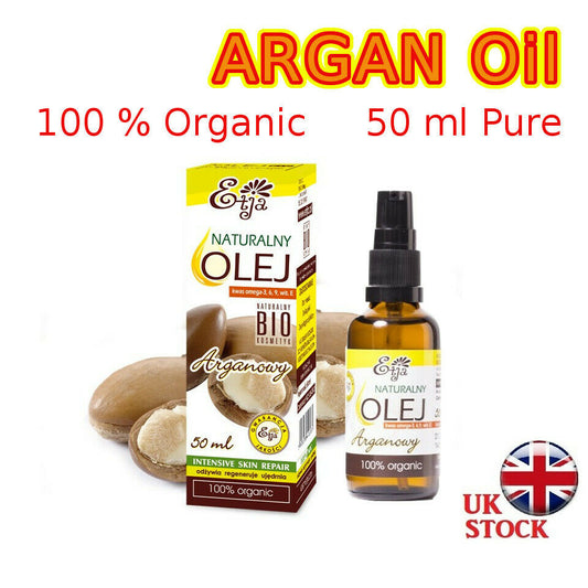Argan Oil Pure Organic 100% BIO Olej Arganowy 50 ml