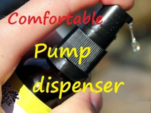 ETJA natural oil pump bottle packaging