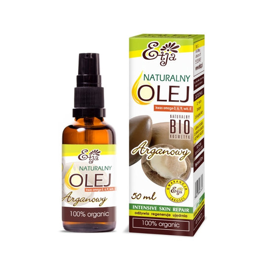 Argan Oil Pure Organic 100% BIO Olej Arganowy 50 ml