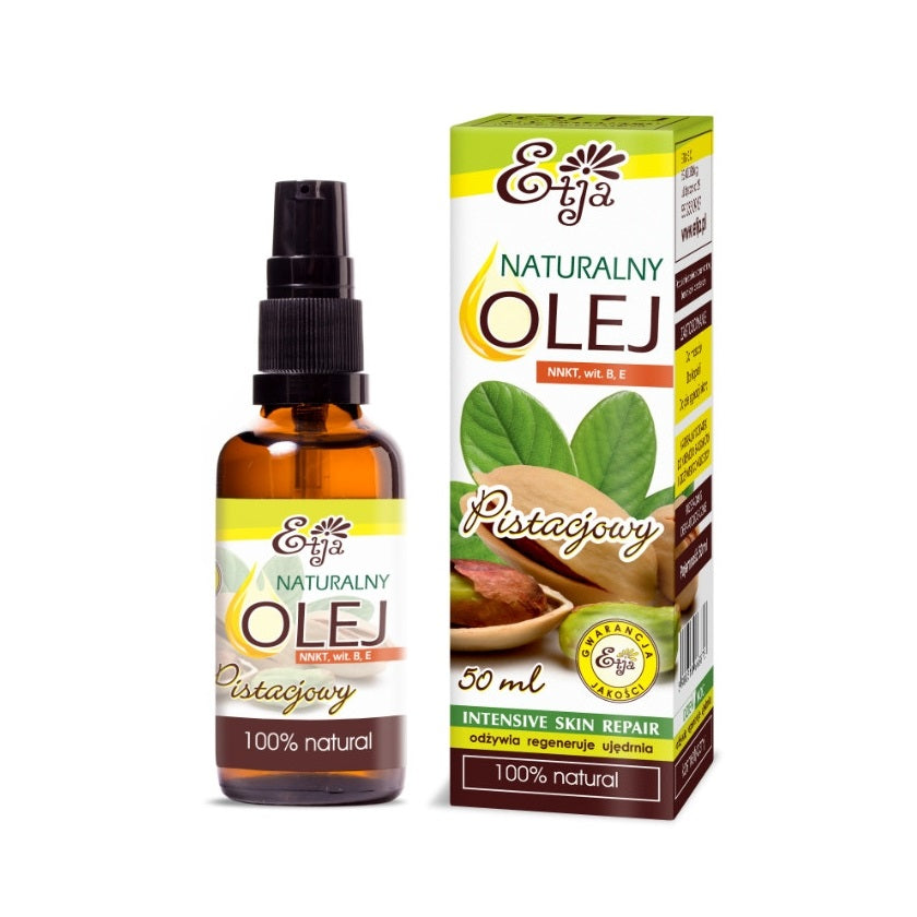ETJA Pistachio Oil BIO 50ml – Cold-Pressed & Refined