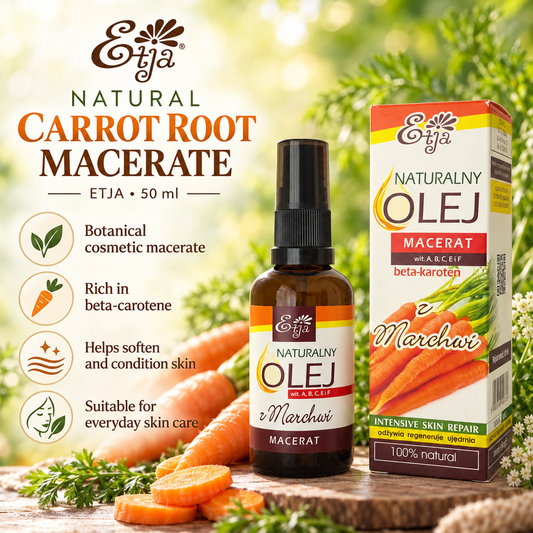 ETJA Carrot Root Macerate 50ml infographic