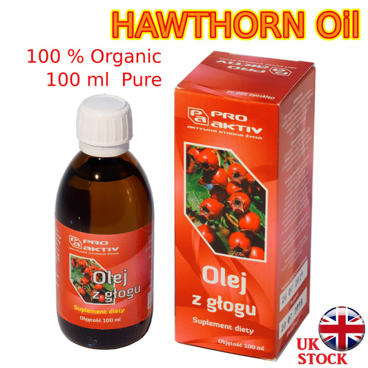 Hawthorn Oil 100% Pure Organic 100 ml