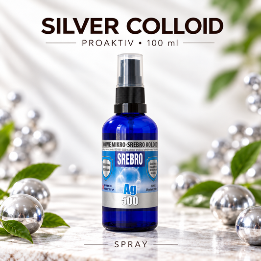ProAktiv Colloidal Silver Spray Ag500 50ppm – 100ml