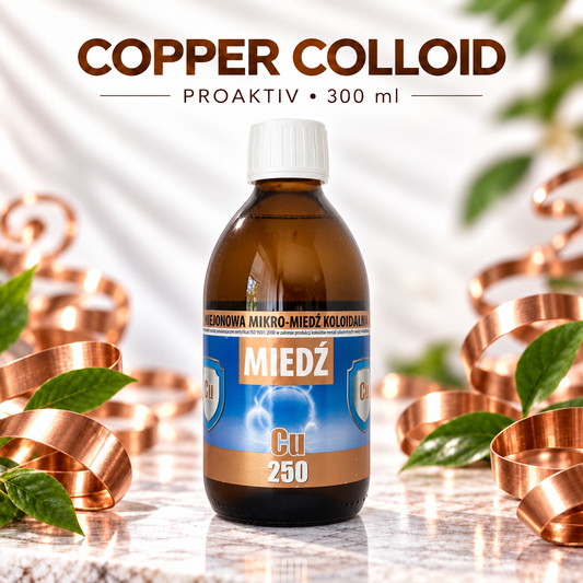 ProAktiv Non-Ionic Colloidal Copper Cu250 25ppm – 300ml