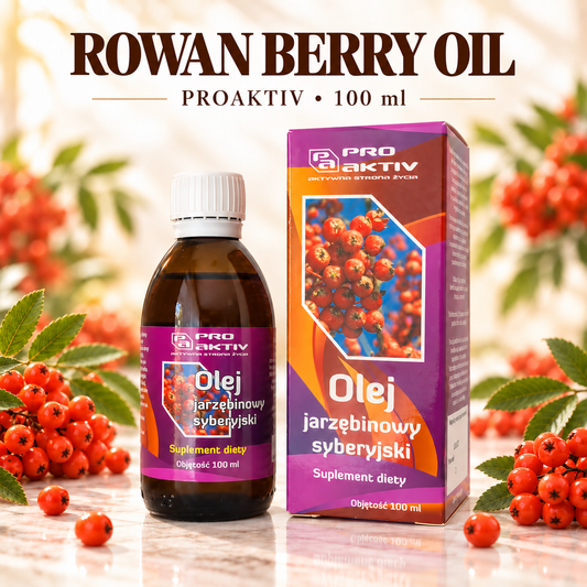 ProAktiv Siberian Rowanberry Oil 100ml – Cold-Pressed & Unrefined