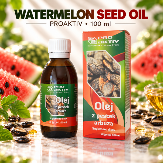 ProAktiv Watermelon Seed Oil 100ml – Cold-Pressed & Unrefined