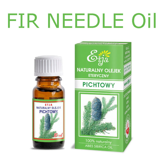 Fir Needle Essential Oil Pure Organic 100% Olejek Pichtowy 10 ml