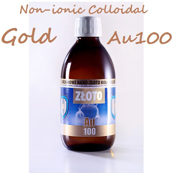 Non-Ionic Colloidal Gold Nano Au100 10ppm