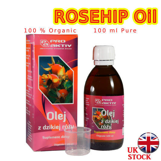 Rosehip Oil 100% Pure Organic 100 ml