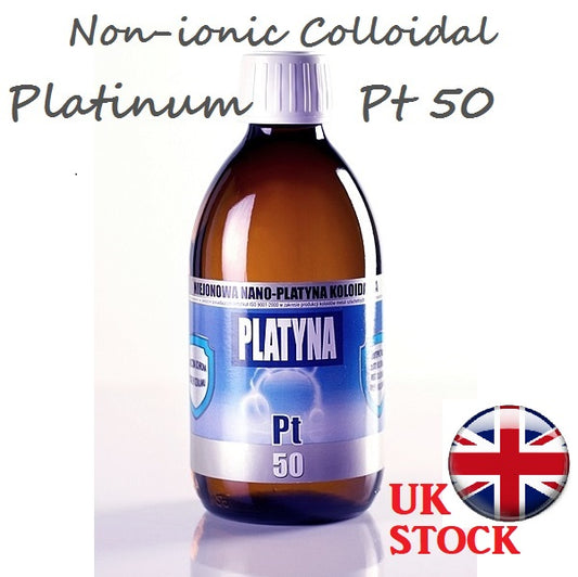 Non-Ionic Colloidal Platinum Nano Pt50 5ppm