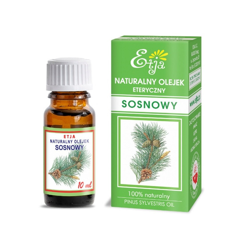 Pine Essential Oil Pure Organic 100% Olejek Sosnowy 10 ml