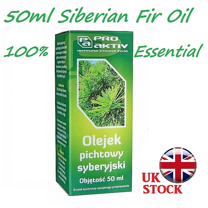 Fir Oil Siberian Needle 100% Essential Green 50 ml Olejek Pichtowy